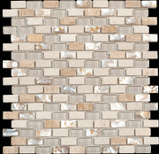 Bati 1x2 Marble Mosaic Tile