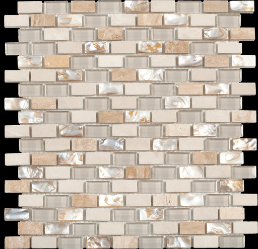 Bati 1x2 Marble Mosaic Tile