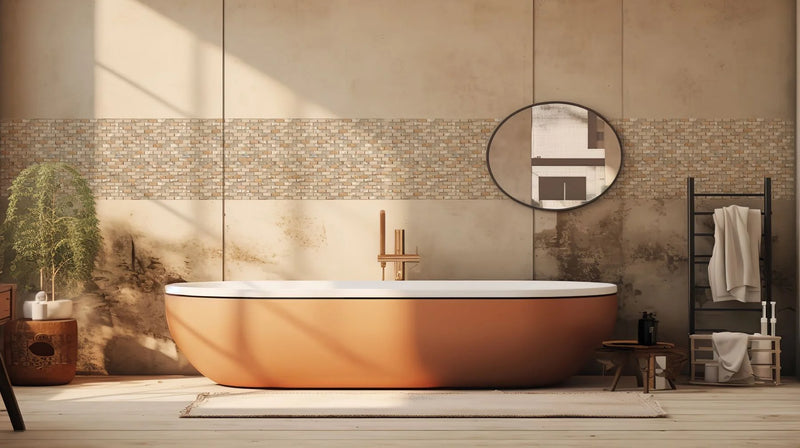 Bati 1x2 Marble Mosaic Tile