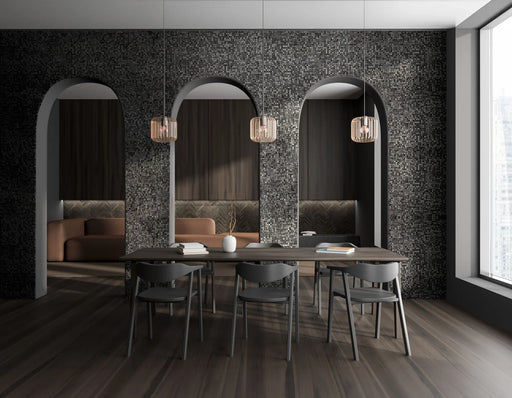 Bati 2x3 Arabesque Metal Mosaic Tile