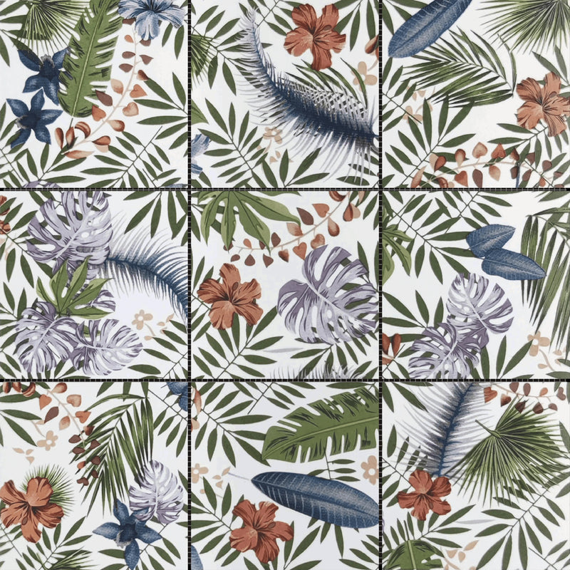 Bati 4x4 Porcelain Mosaic Tile