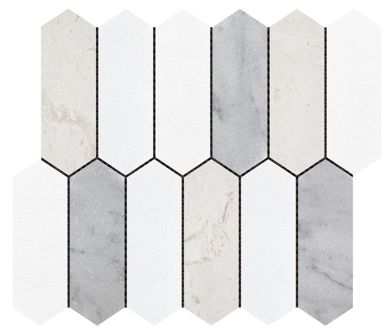 Bati 2x2 Ceramic Mosaic Tile