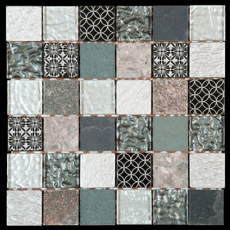 Bati VEMI111 2x2 Glass Mosaic Tile