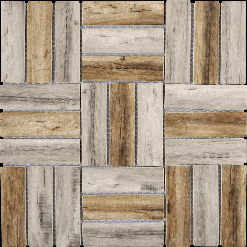 Bati 1.3x4 Glass Mosaic Tile