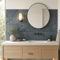 Bayside Ocean Slate Natural 12 x 24 x 2 Slate Wall Cap Cap 12x24 tile — Bathroom vanity wall