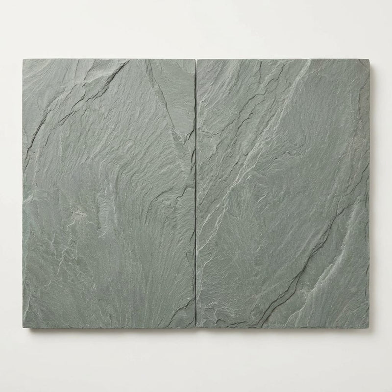 Bayside Ocean Slate Natural 16 x 24 x 2 Slate Wall Cap Cap 16x24 close-up
