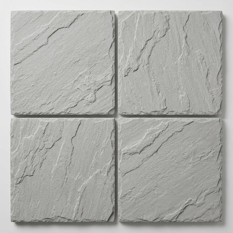 Bayside Ocean Slate Natural 21 x 21 x 2 Slate Column Cap Cap 20x20 close-up