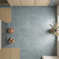Bayside Ocean Slate Natural 24 x 24 x 2 Slate Column Cap Cap 24x24 tile — Kitchen floor