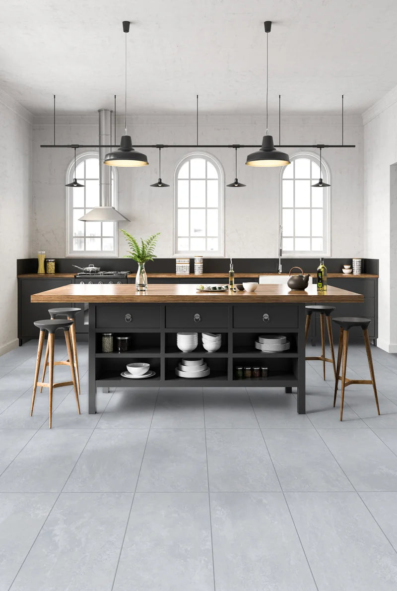 Beach Grey Pebble 11x22 Porcelain Tile