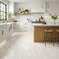 Beach White Surf 11x22 Porcelain Tile 12x24 — Kitchen floor