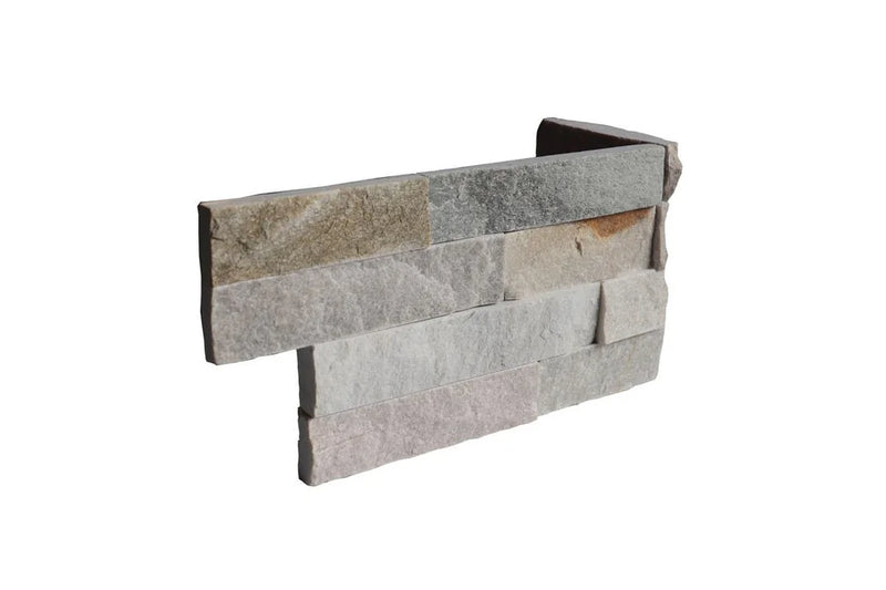 Beachwalk Quartzite 6x12x6 Split-Face Corner Trim