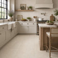 Beaumaniere 12x24 Honed Limestone Tile — Kitchen floor