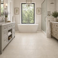 Beaumaniere 12x24 Honed Limestone Tile — Primary Bath floor