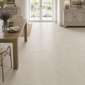 Beaumaniere 18x18 Honed Natural Limestone Tile — Dining Room floor