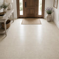 Beaumaniere 18x18 Honed Natural Limestone Tile — Foyer floor