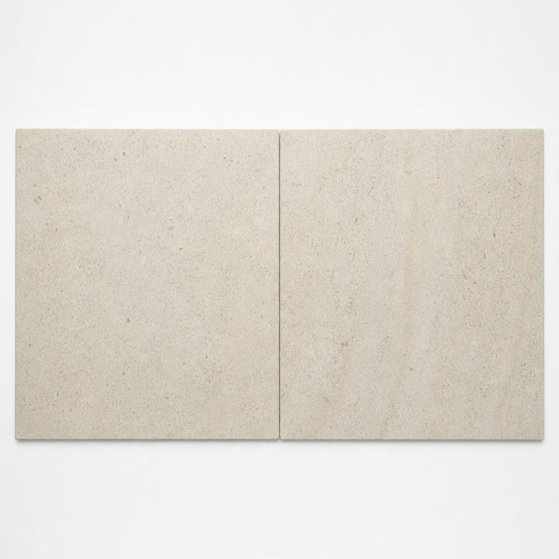 Beaumaniere 24x24 Natural Limestone Tile close-up