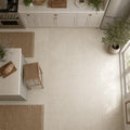 Beaumaniere 24x24 Natural Limestone Tile — Kitchen floor