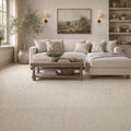 Beaumaniere 24x24 Natural Limestone Tile — Living Room floor