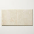 Beige Spanishcrema Marfil *Select Marble Honed 24 x 24 x 1/2 Beveled Tile 24x24 close-up
