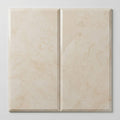 Beige Spanishcrema Marfil *Select Marble Polished 12 x 24 x 1/2 Beveled Tile 12x24 close-up