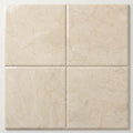 Beige Spanishcrema Marfil *Select Marble Polished 18 x 18 x 1/2 Beveled Tile 18x18 close-up
