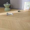 Bella Euro Oak 5x25.2 Chevron Premium Select 4mm Engineered Hardwood Flooring