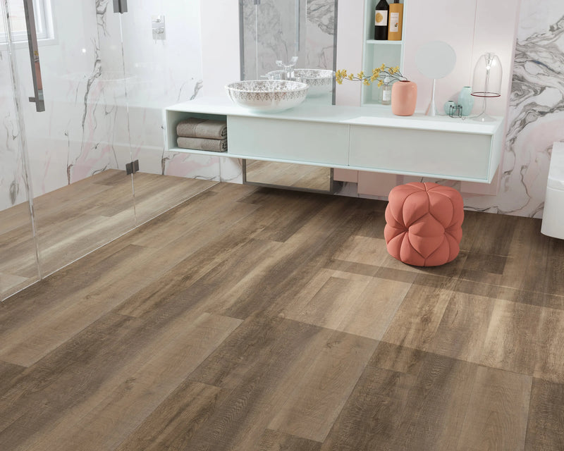 Bellator Kala Oak 9x60 EIR Painted V-Groove 20mil SPC Vinyl Flooring