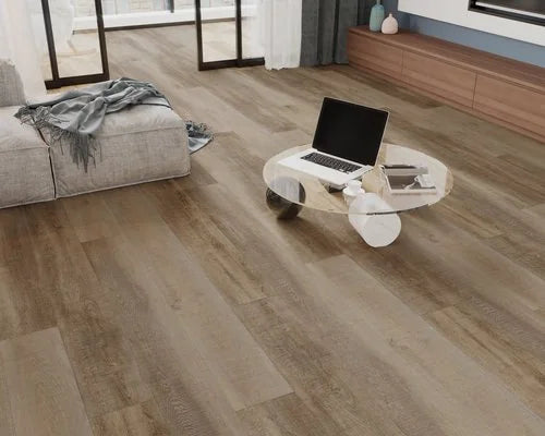 Bellator Oasis Natural 9x60 EIR Painted V-Groove 20mil SPC Vinyl Flooring
