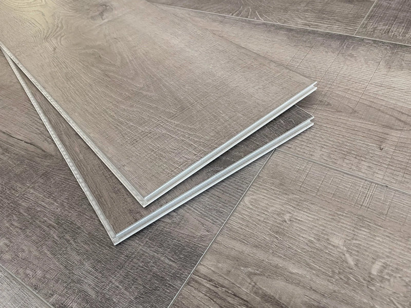 Bellator Revel Asphalt 9x60 EIR Painted V-Groove 20mil SPC Vinyl Flooring