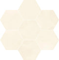 Berlin Exa Bone 8.5x9.8 Hexagon Matte Ceramic Tile