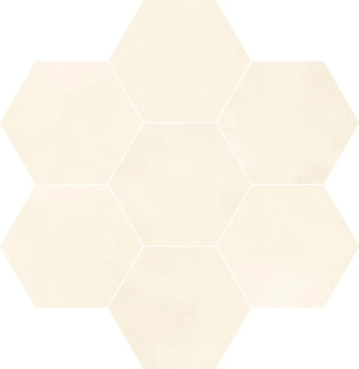 Berlin Exa Bone 8.5x9.8 Hexagon Matte Ceramic Tile