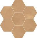 Berlin Exa Terra 8.5x9.8 Hexagon Matte Ceramic Tile