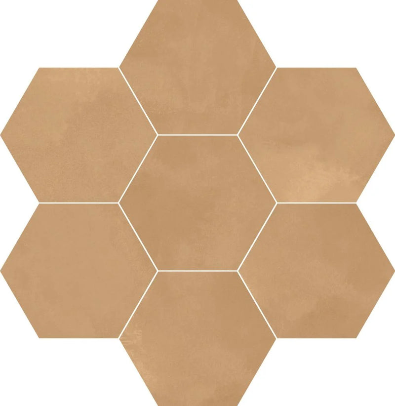 Berlin Exa Terra 8.5x9.8 Hexagon Matte Ceramic Tile