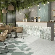 Berlin Lotus 8.5x9.8 Hexagon Matte Porcelain Tile