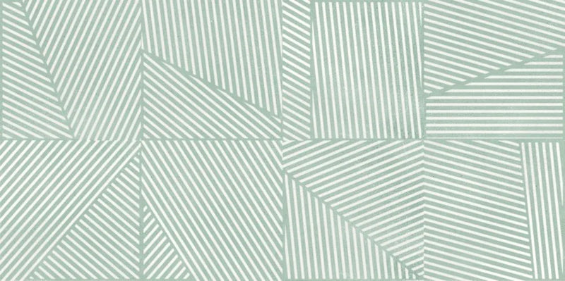 Berlin Trazos Aquamar 5.8x5.8 Matte Porcelain Tile