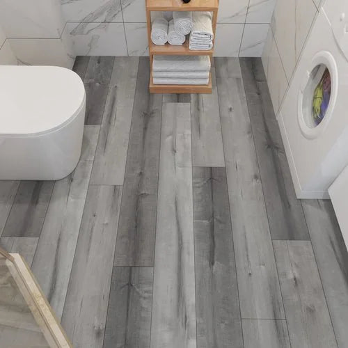 Bermuda Hamilton Grey 7x48 EIR Micro-Bevel 20mil WPC Vinyl Flooring