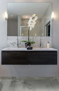 Bernini Bianco 12x24 Matte Porcelain Marble Look Tile