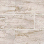 Bernini Bianco 12x24 Matte Porcelain Marble Look Tile