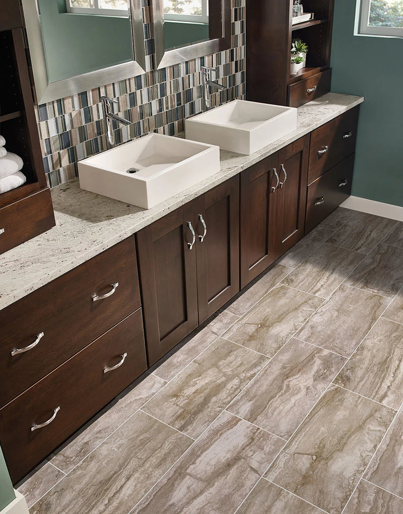 Bernini Camo 12x24 Matte Porcelain Marble Look Floor Tile