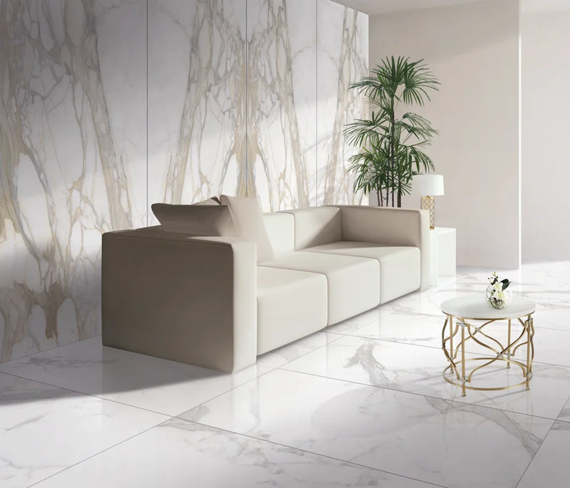 Bernini Oro Print A 60x126 Polished Porcelain Slab