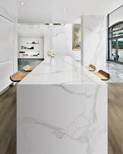 Bianco Calac Print A 60x126 Polished Porcelain Slab