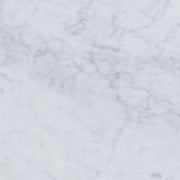 Bianco Carrara 2x2 Hexagon Honed Mesh Marble Mosaic