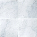 Bianco Carrara Honed 3/4x12 Dome Liner Marble Trim