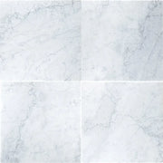Bianco Carrara 12x12 Honed Marble Tile