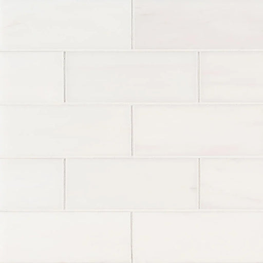 Bianco Dolomite 3x6 Polished Marble Subway Tile