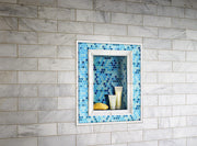 Bianco Dolomite Pencil Molding Polished Marble Trim