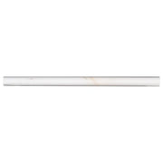 Bianco Dolomite Pencil Molding Polished Marble Trim