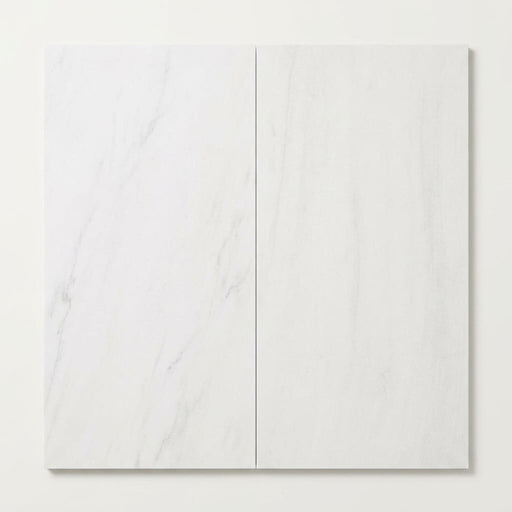 Bianco Dolomiti (White Dolomite) 18x36 Honed Tile close-up