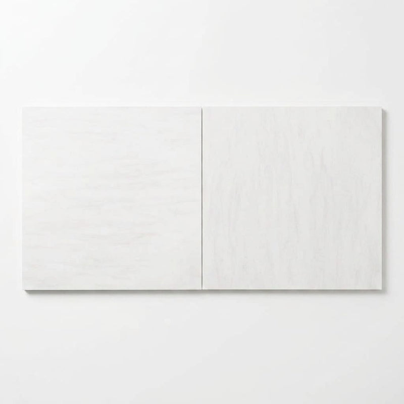 Bianco Dolomiti (White Dolomite) 24x24 Honed Tile close-up