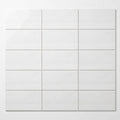Bianco Dolomiti (White Dolomite) 3x6 Polished Tile close-up